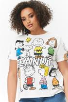 Forever21 Plus Size Peanuts Gang Graphic Tee
