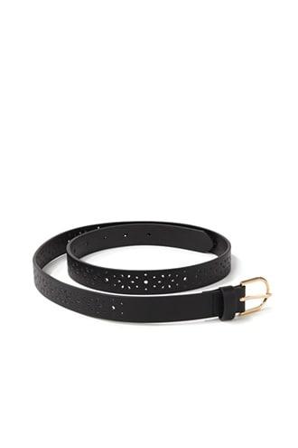 Forever21 Floral Cutout Belt