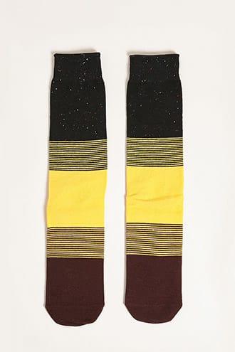 Forever21 Men Richer Poorer Crew Socks