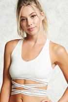 Forever21 Strap-waist Crop Top