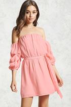 Forever21 Ruched Off-the-shoulder Dress