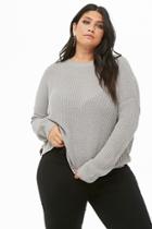 Forever21 Plus Size Ribbed Round Neck Sweater