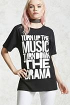 Forever21 Turn Up The Music Graphic Tee