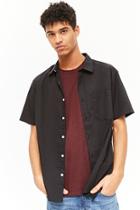 Forever21 Lightweight Button-front Shirt