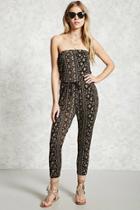 Forever21 Ornate Pattern Jumpsuit