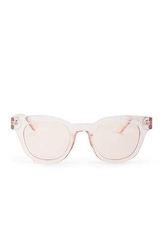 Forever21 Transparent Tinted Square Sunglasses