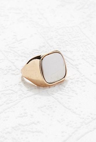 Forever21 Metallic Cocktail Ring