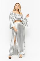 Forever21 Plus Size Striped Cutout Dress