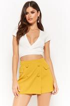 Forever21 Double-breasted Mini Skort