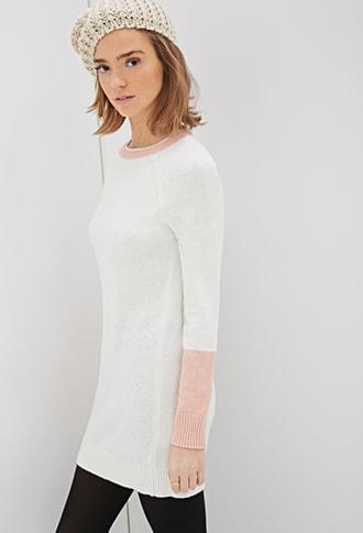 Forever21 Colorblocked Sweater Dress