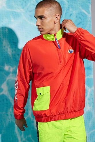 Forever21 Speedo Neon-trim Anorak