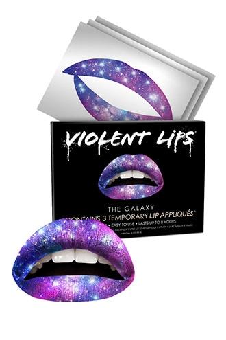Forever21 Violent Lips Galaxy Print Lips