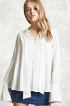 Forever21 Self-tie Shirt