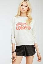 Forever21 Cherry Coke Raglan Sweatshirt