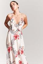 Forever21 Floral High-low Tulip Dress