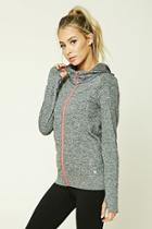 Forever21 Active Seamless Hooded Jacket