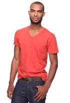 21 Men Men's  Sunset Basic V-neck Tee