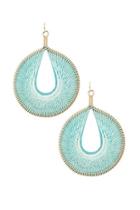 Forever21 Thread-wrapped Drop Earrings