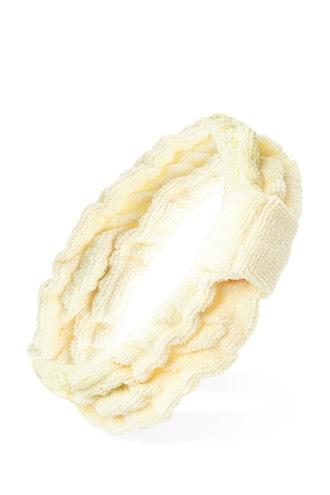 Forever21 Yellow Bow-front Shower Headwrap