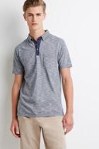 Forever21 Marled Knit Polo