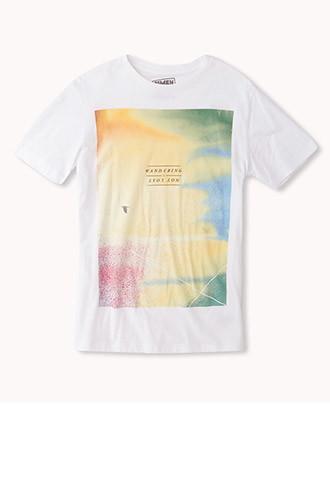 21 Men Wandering Not Lost Photo Graphic Tee