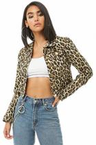 Forever21 Leopard Print Jacket