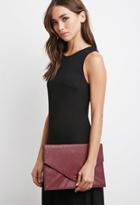 Forever21 Faux Leather Envelope Clutch