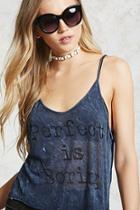 Forever21 Perfect Is Boring Sheer Cami