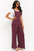 Forever21 Wide-leg Square-neck Jumpsuit