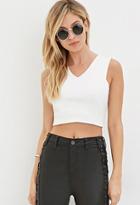 Forever21 V-neck Crop Top