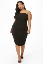 Forever21 Plus Size Ruched Tube Dress
