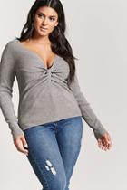 Forever21 Plus Size Twist-front Sweater