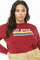Forever21 Plus Size All Good Graphic Top