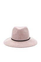 Forever21 Women's  Taupe Classic Wool Fedora