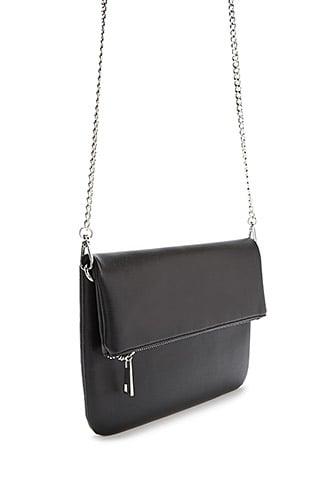Forever21 Faux Leather Clutch Bag