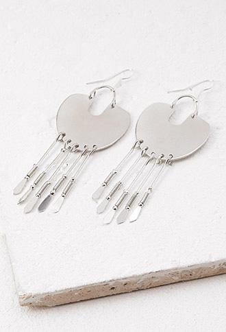 Forever21 Hanging Chain Drop Earrings