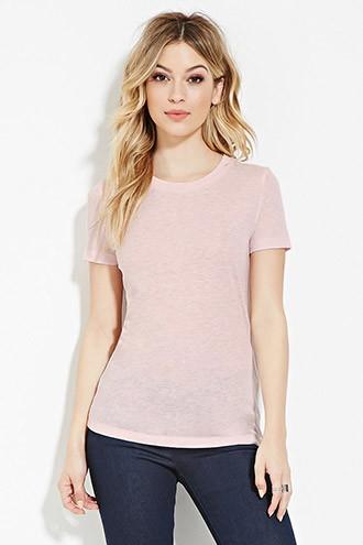 Forever21 Women's Slub Knit Tee