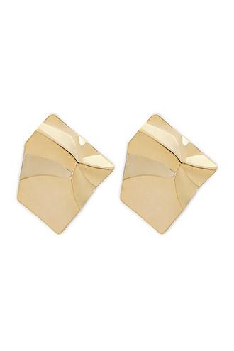 Forever21 Wavy Trapezoid Earrings