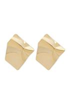 Forever21 Wavy Trapezoid Earrings