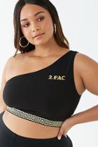 Forever21 Plus Size 2pac Graphic Crop Top
