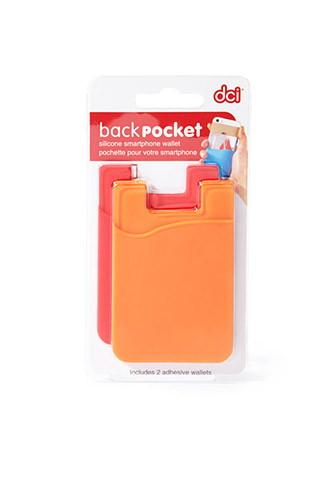 Forever21 Dci Back Pocket Wallet Set (red/orange)
