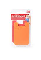 Forever21 Dci Back Pocket Wallet Set (red/orange)