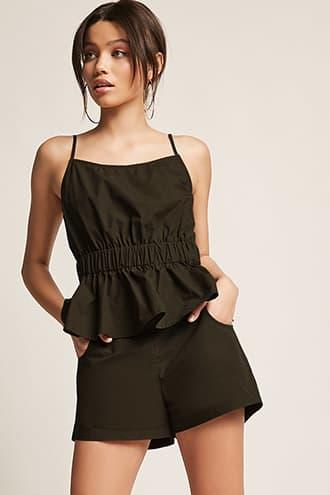 Forever21 Ruffle-hem Cami