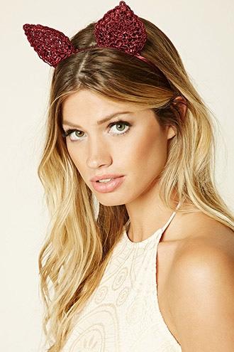Forever21 Crochet Ears Headband