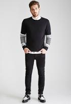 Forever21 Chained Geo Printed Sweatshirt