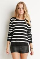 Forever21 Textured Stripe Sweater