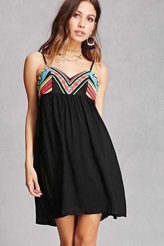 Forever21 Ornate Crochet Cami Dress