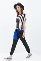Forever21 Vertical Striped Top