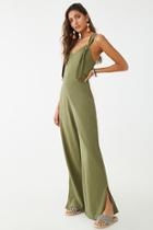 Forever21 Knotted-strap Jumpsuit
