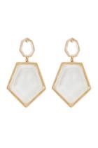 Forever21 Tiered Clear Drop Earrings